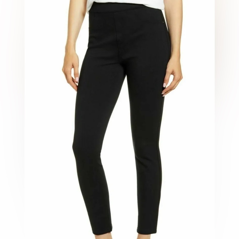 SPANX The Perfect black ponte ankle pants